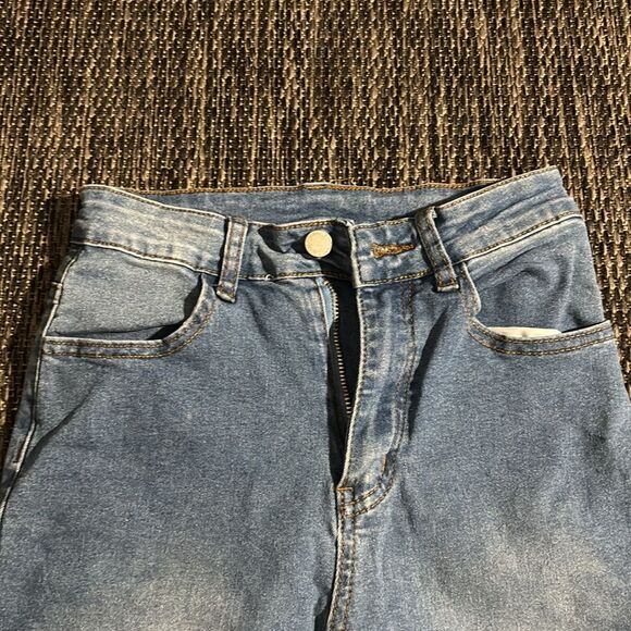 SHEIN High Rise Skinny Jeans blue - Picture 3 of 4